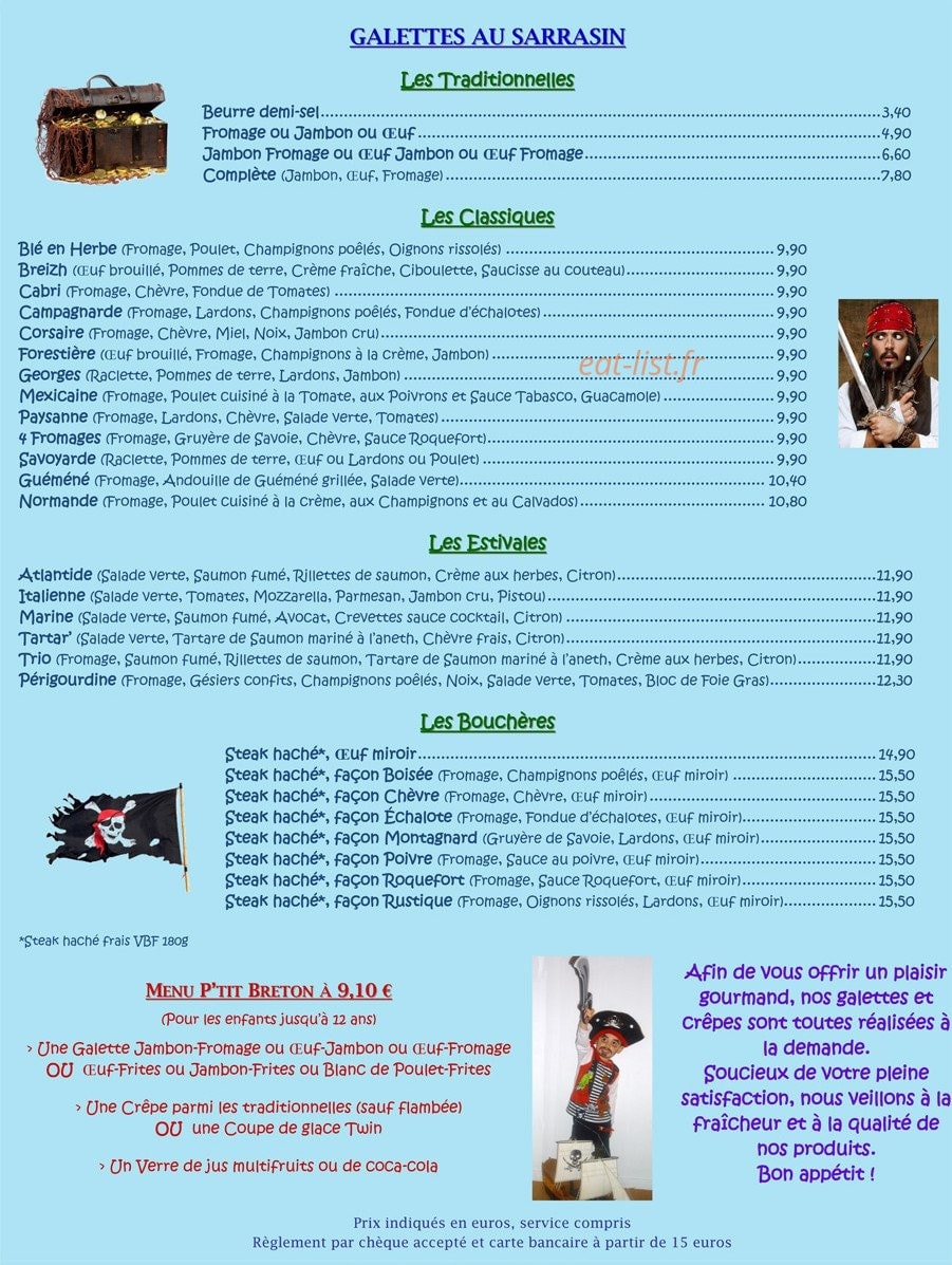 Le Blé en Herbe — carte page 3