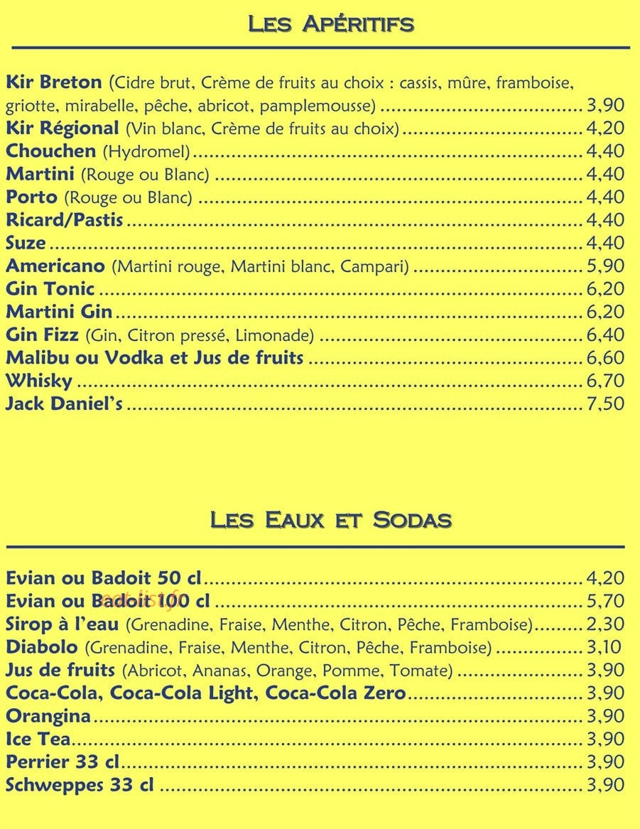 Le Blé en Herbe — carte page 6