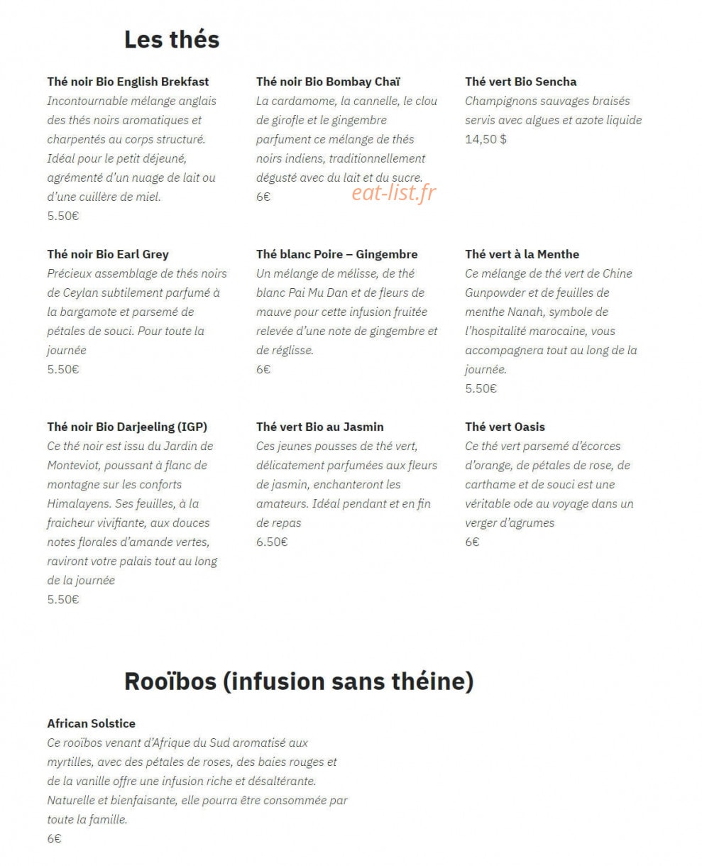Le Chapeau — carte page 7