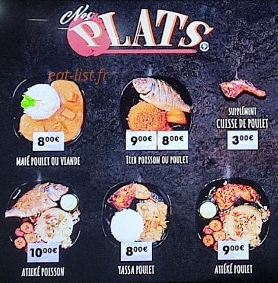 O'ginger — carte page 1