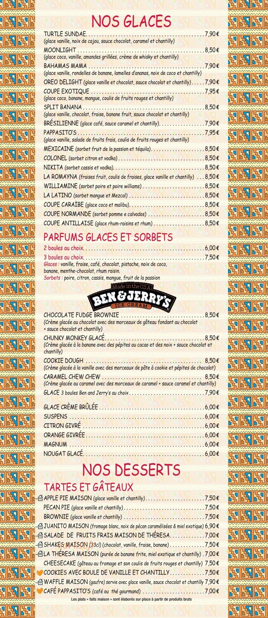 Pappasito's — carte page 5