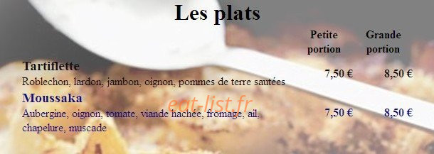 Pizza des Roissys — carte page 8