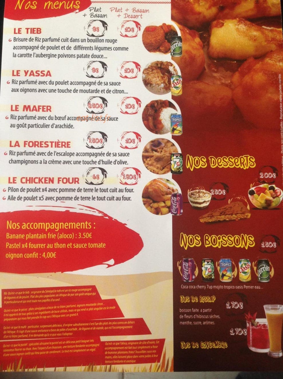 Riz One — carte page 2