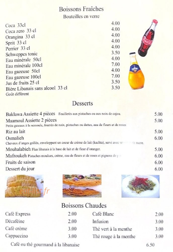 Vallée du Liban — carte page 4