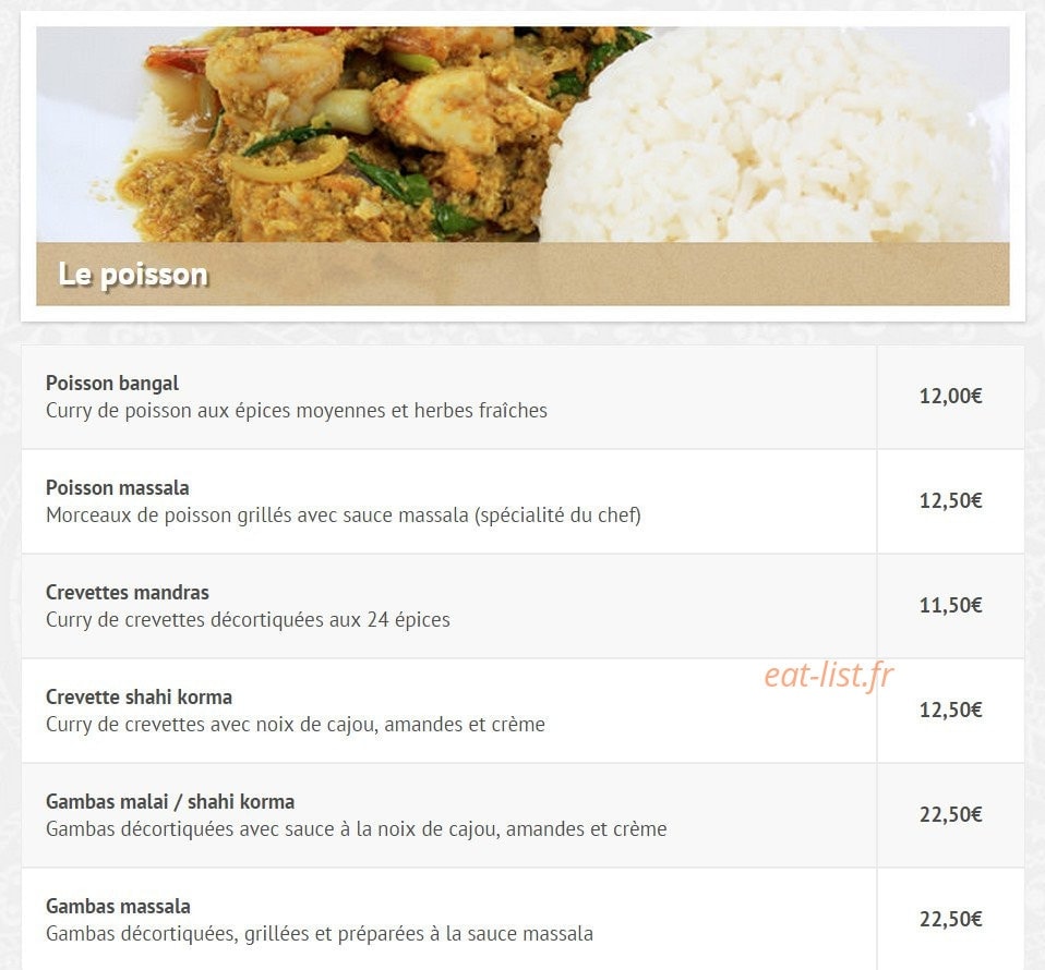 Allo Indien — carte page 8