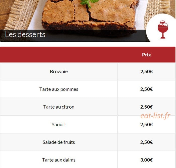Allo-Pizza — carte page 8