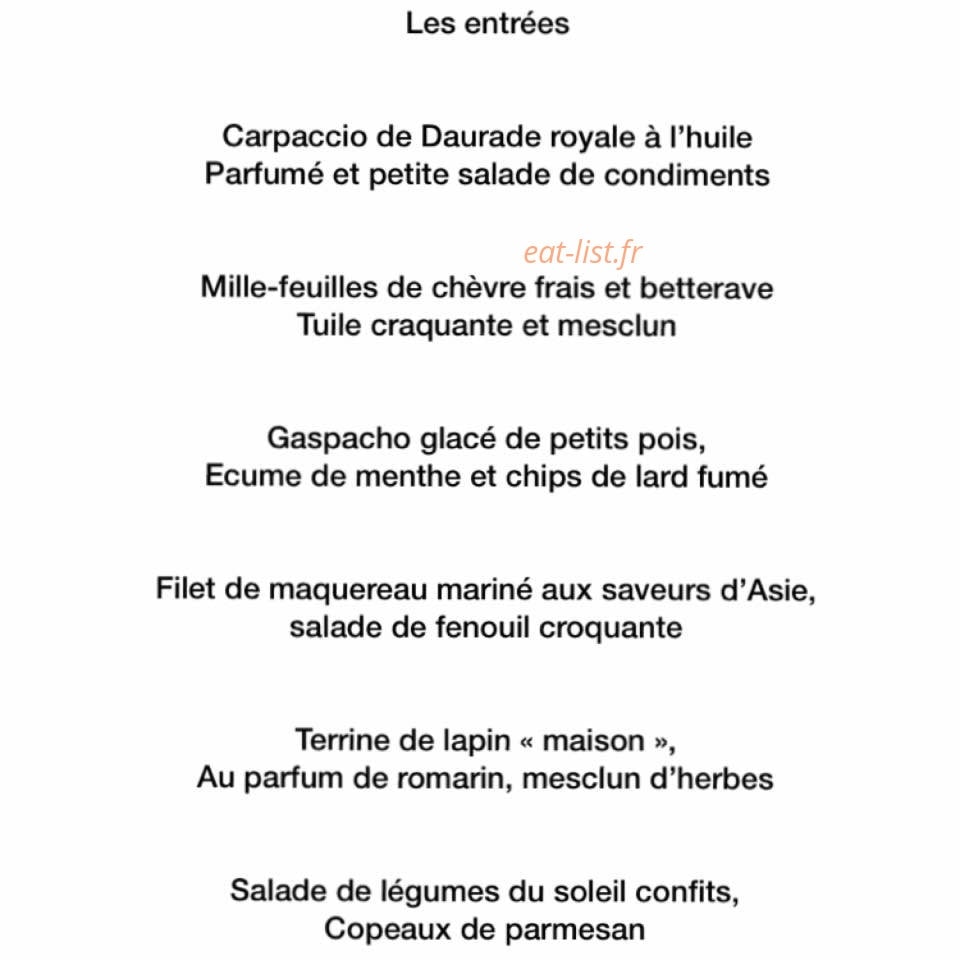 Au Père Lapin — carte page 1