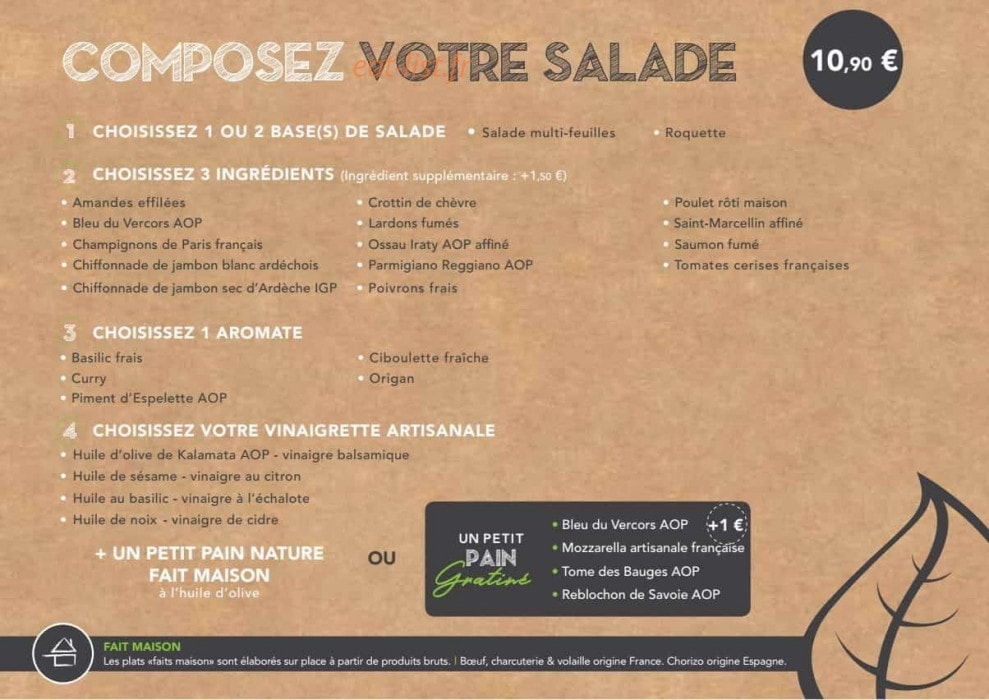 Basilic & Co — carte page 4