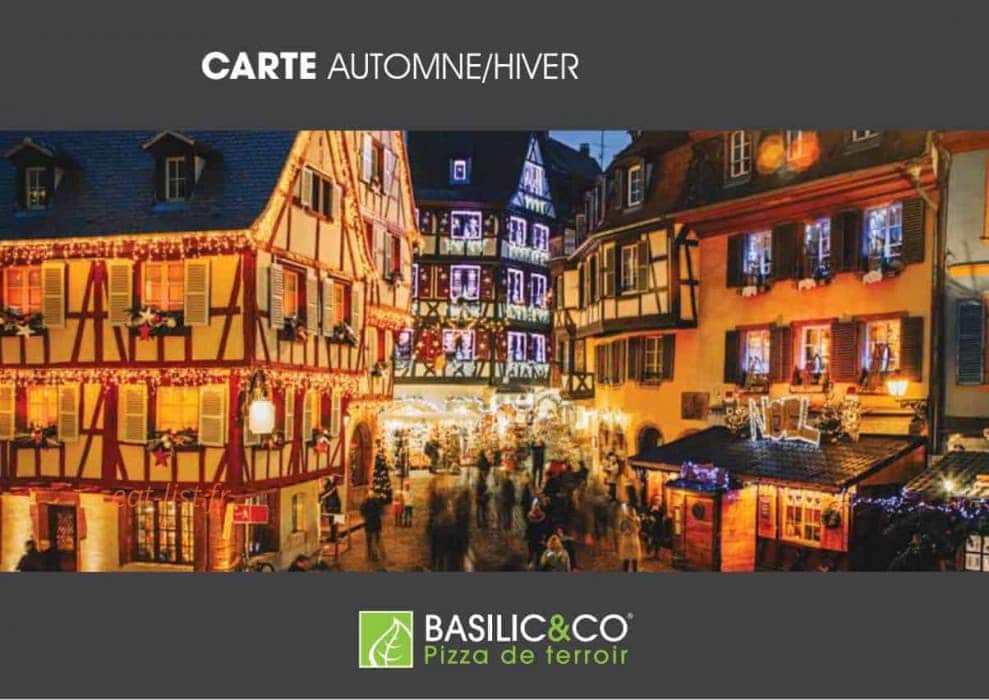 Basilic & Co — carte page 1