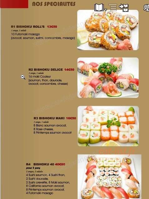 Bishoku — carte page 11