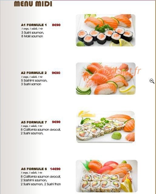 Bishoku — carte page 4