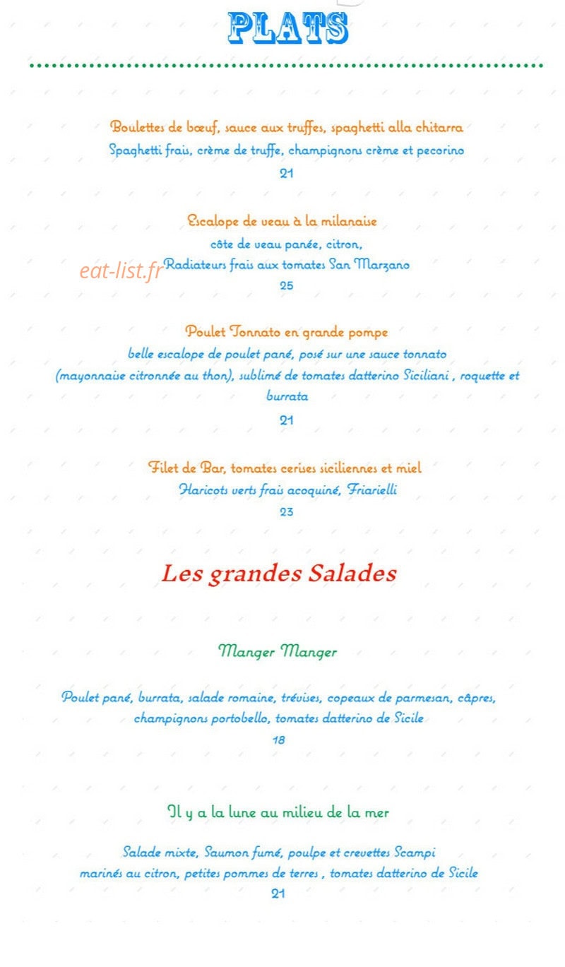 Castello — carte page 5