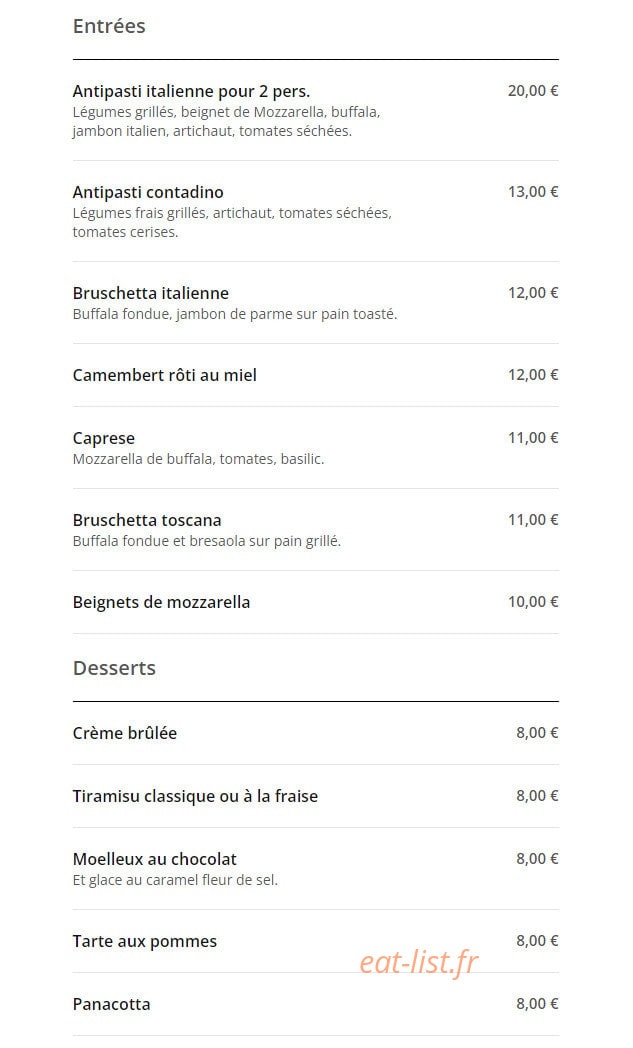 Da Pasqualino — carte page 4