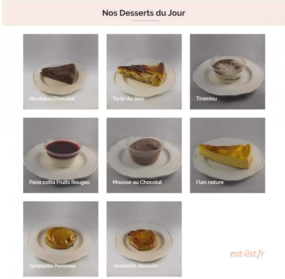 L'Atelier des Pains & co — carte page 3