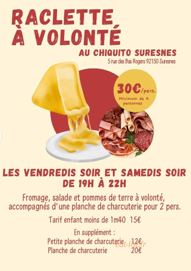 Le chiquito — carte page 3