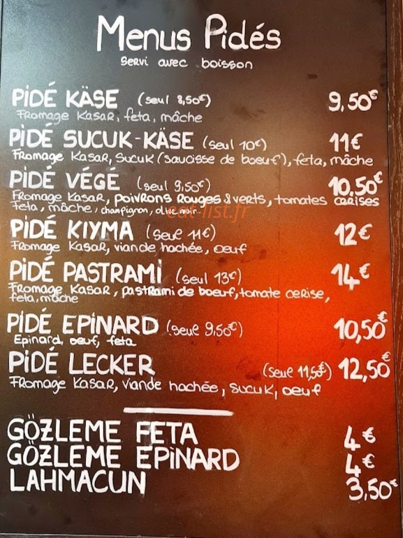 Lecker — carte page 2