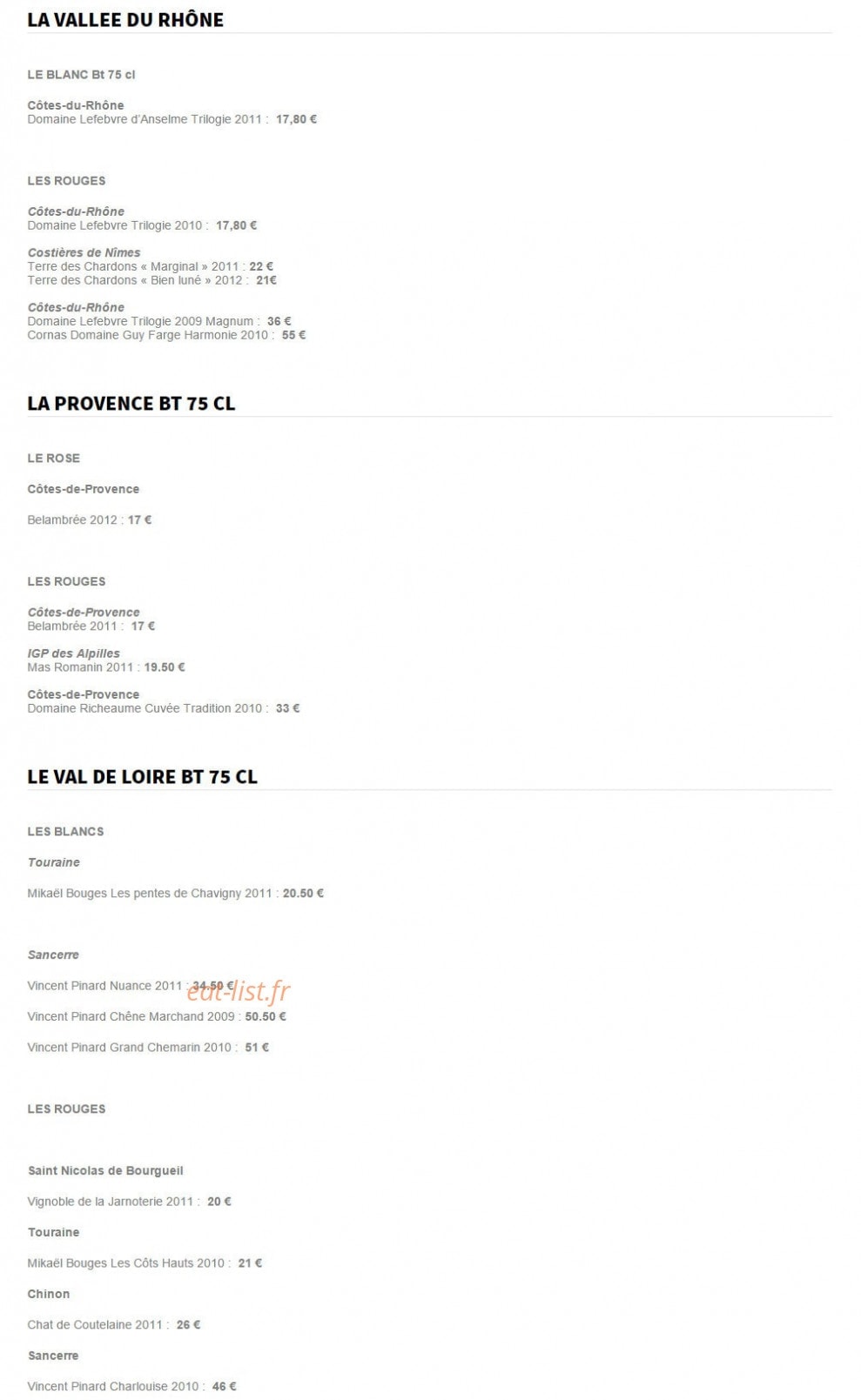 Les Fous de la Quille — carte page 3