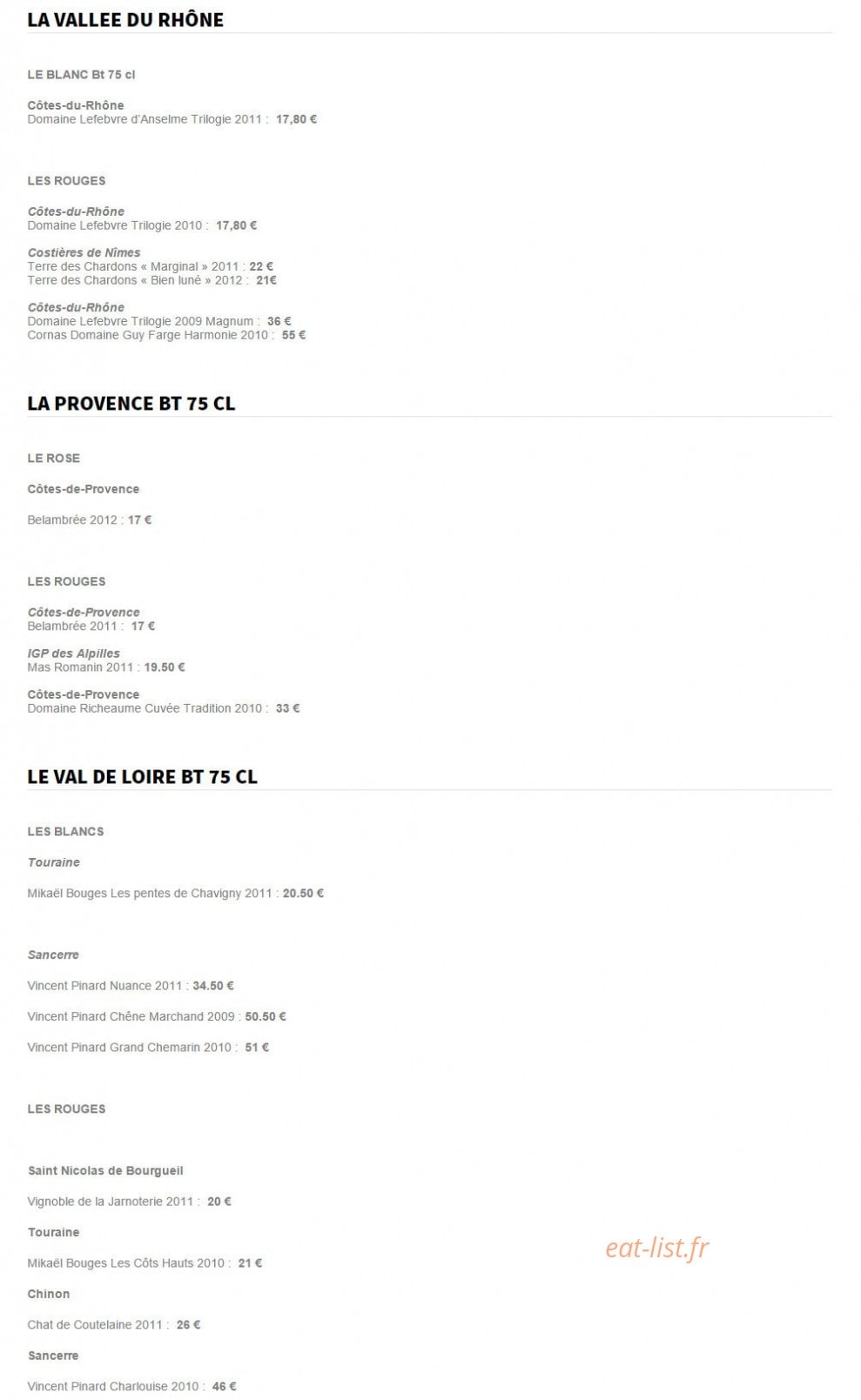Les Fous de la Quille — carte page 5