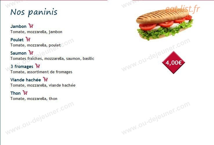 Maestro Pizza — carte page 5