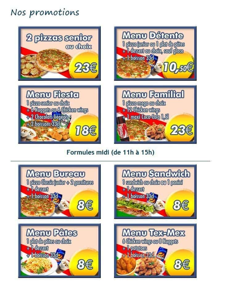 Maestro Pizza — carte page 10