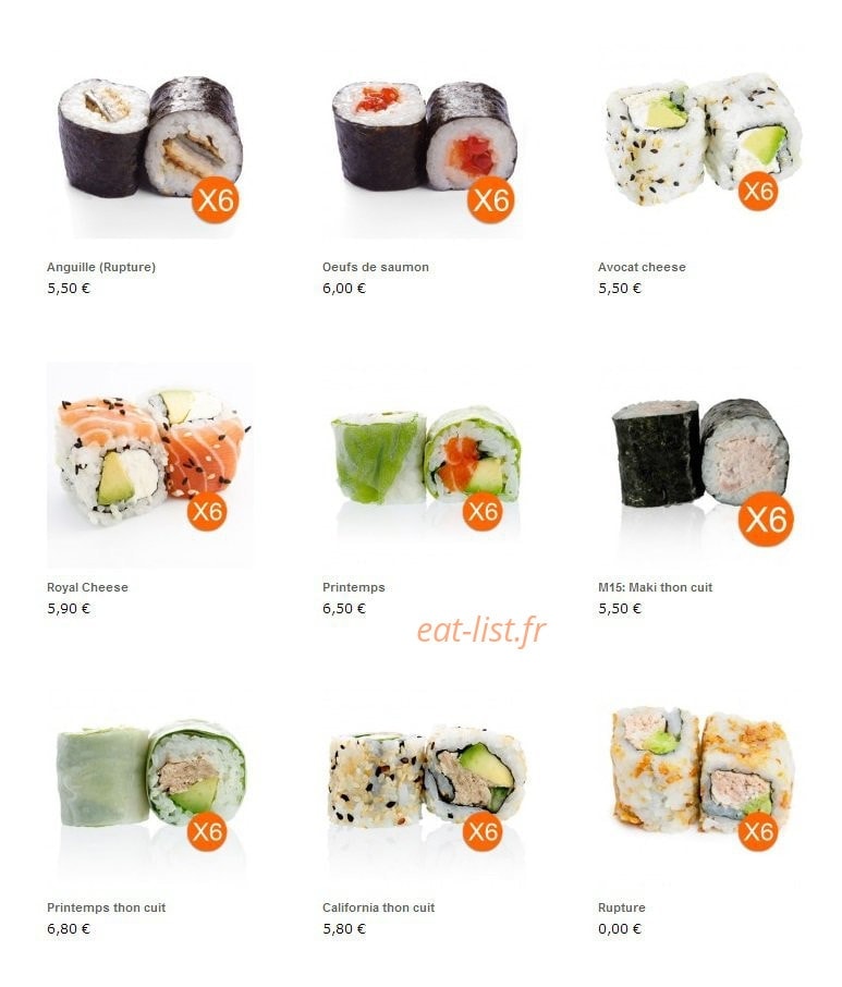 Okado — carte page 5