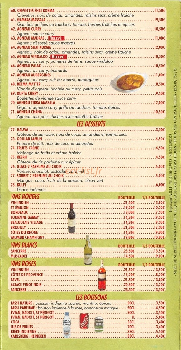 Palki — carte page 6