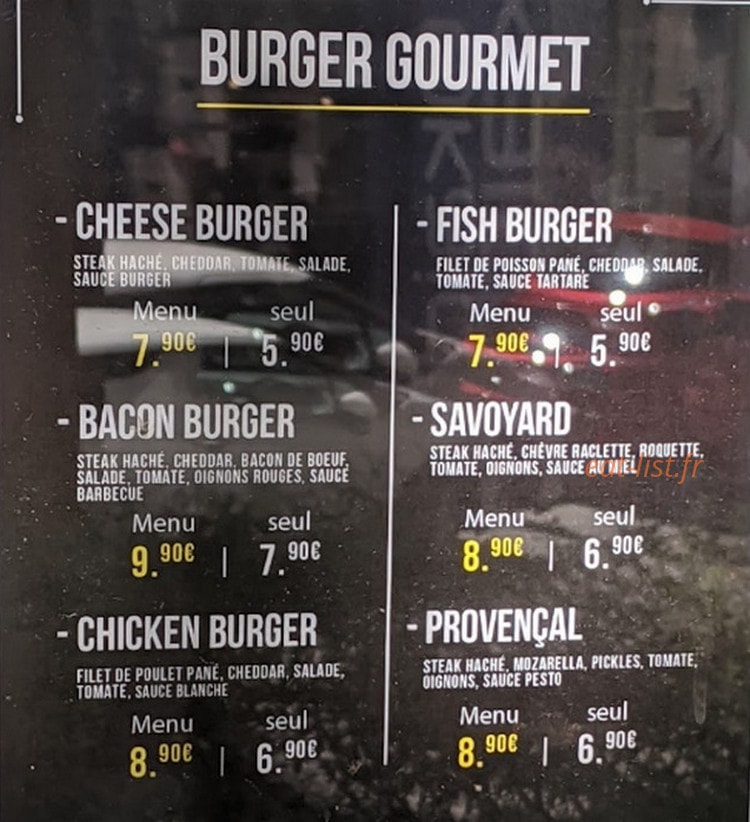 Street Food — carte page 6