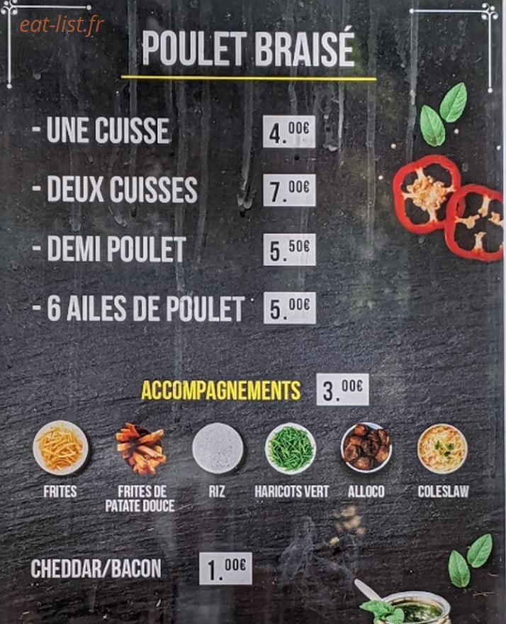 Street Food — carte page 3