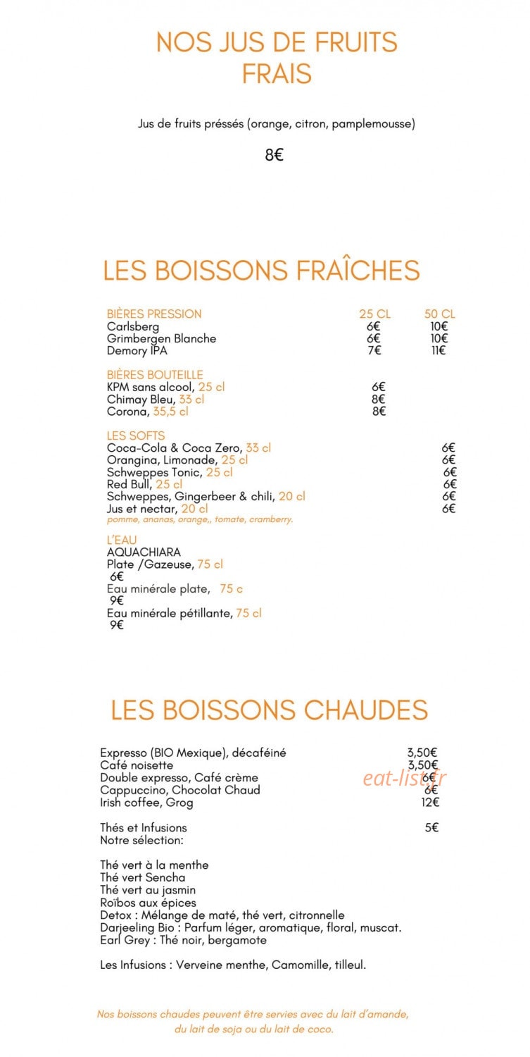 Top Chef — carte page 9