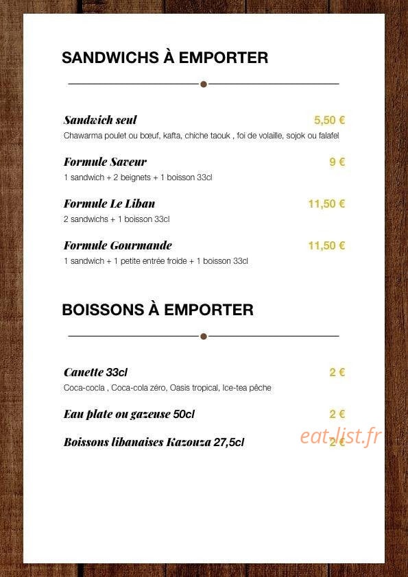 Vallon du Liban — carte page 5