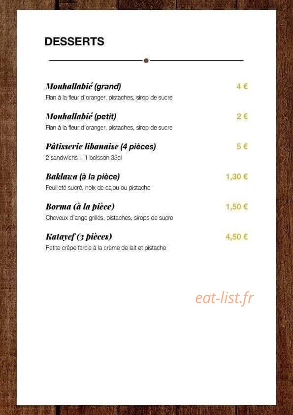 Vallon du Liban — carte page 8