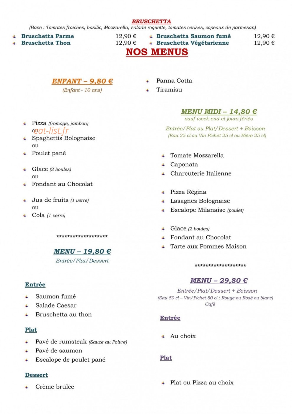 Dolcetto — carte page 5