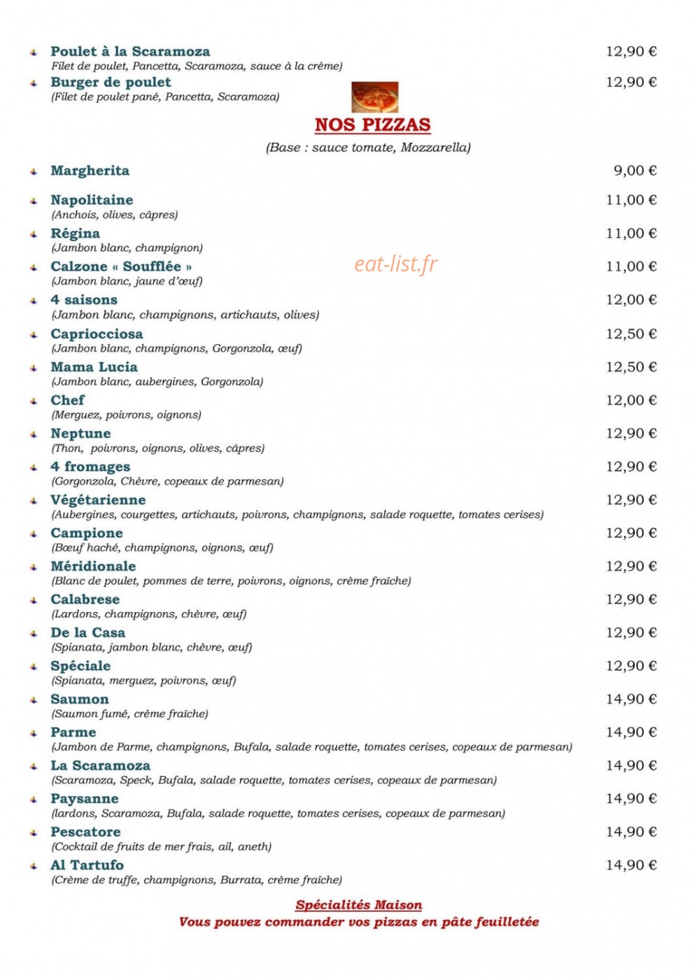 Dolcetto — carte page 4