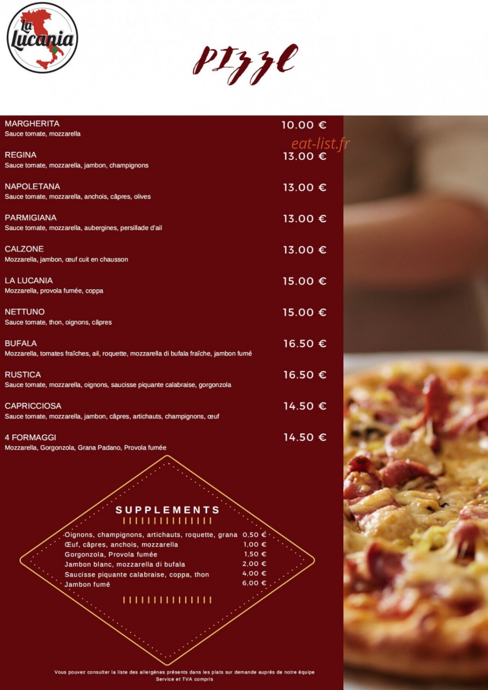 La Lucania — carte page 3