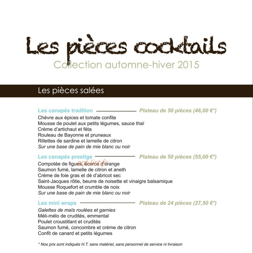 La Table de Cana — carte page 6