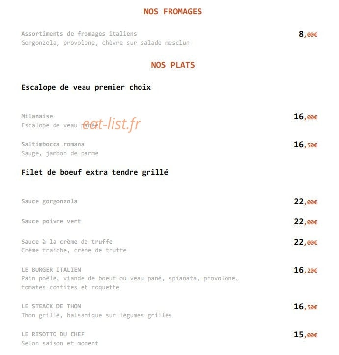 La Terrasse — carte page 3