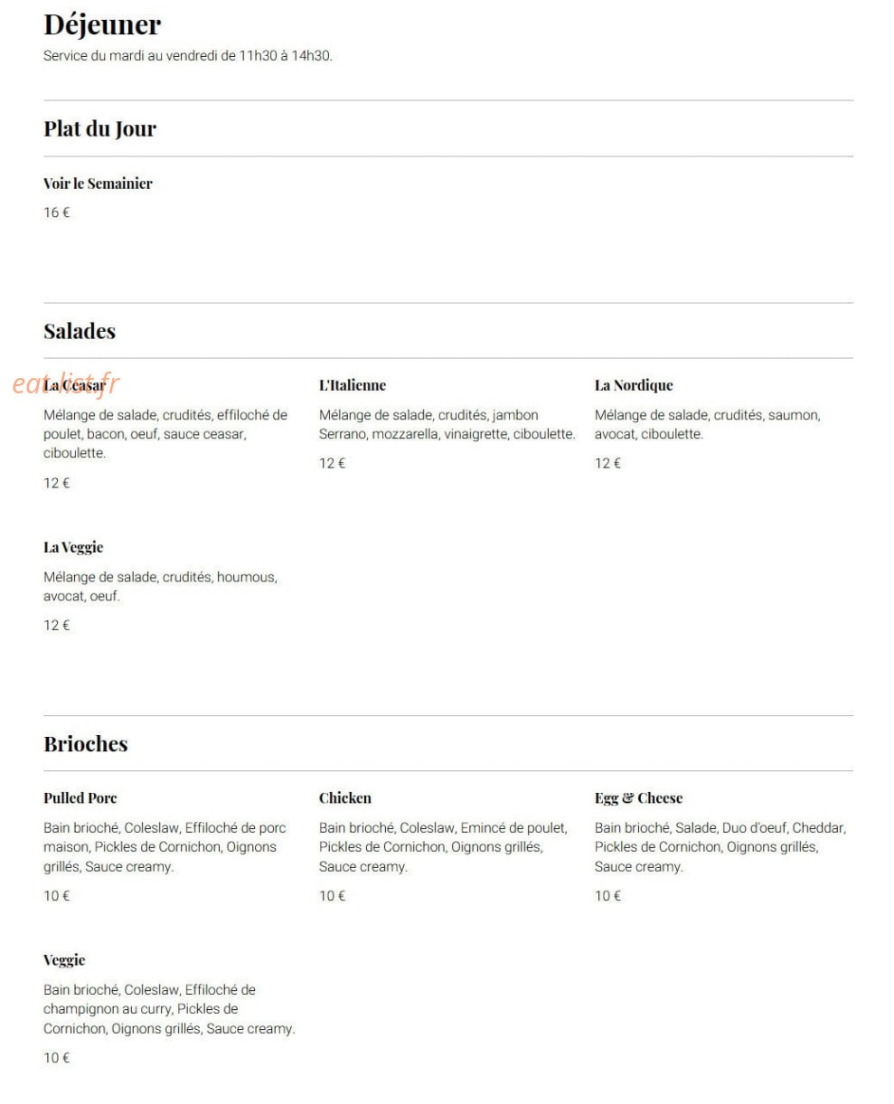 Le Jardin Secret — carte page 1