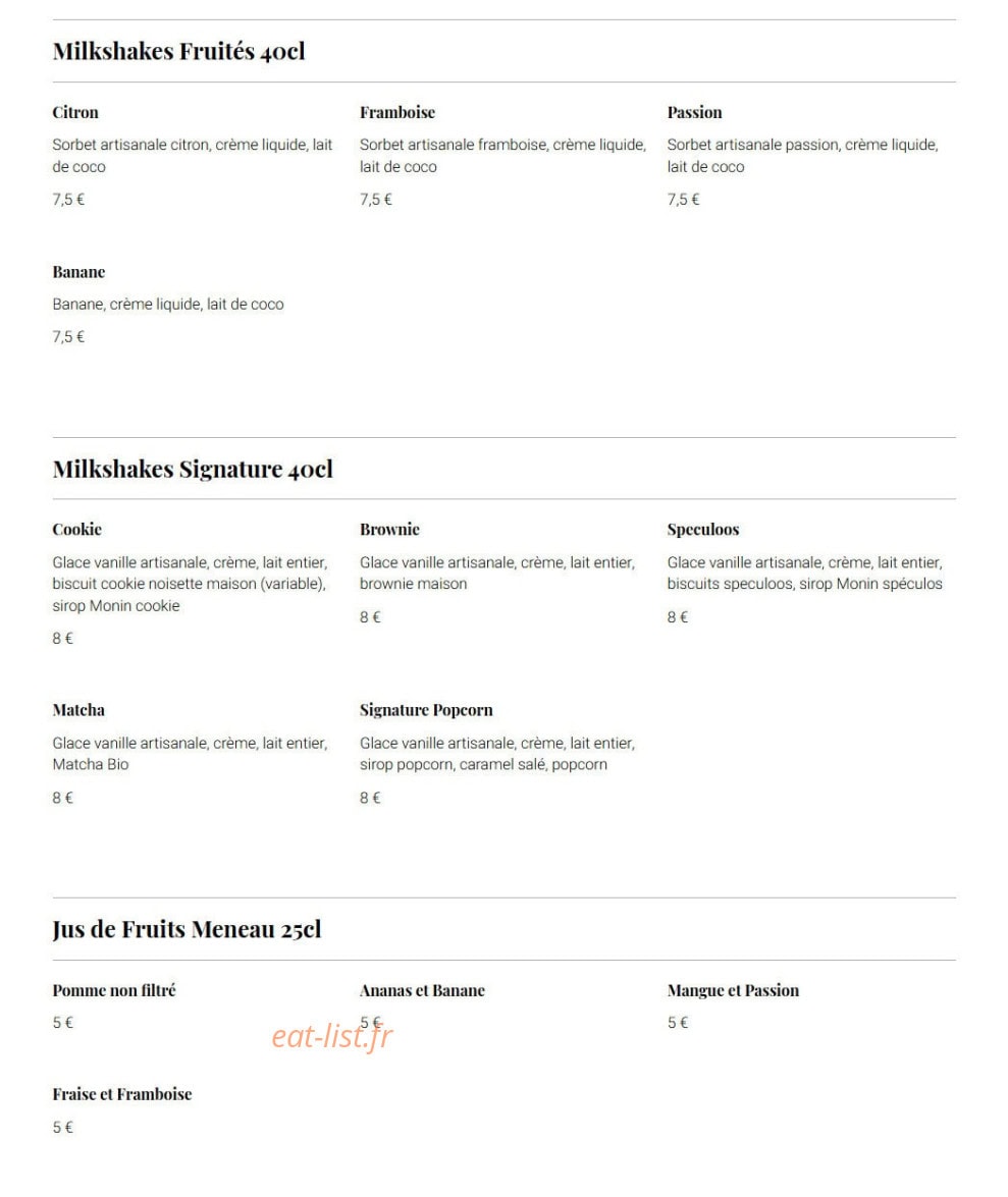 Le Jardin Secret — carte page 9