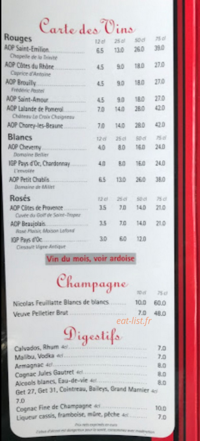 Les 3 Marches — carte page 5