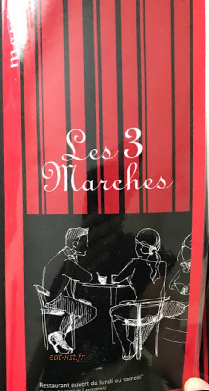 Les 3 Marches — carte page 1