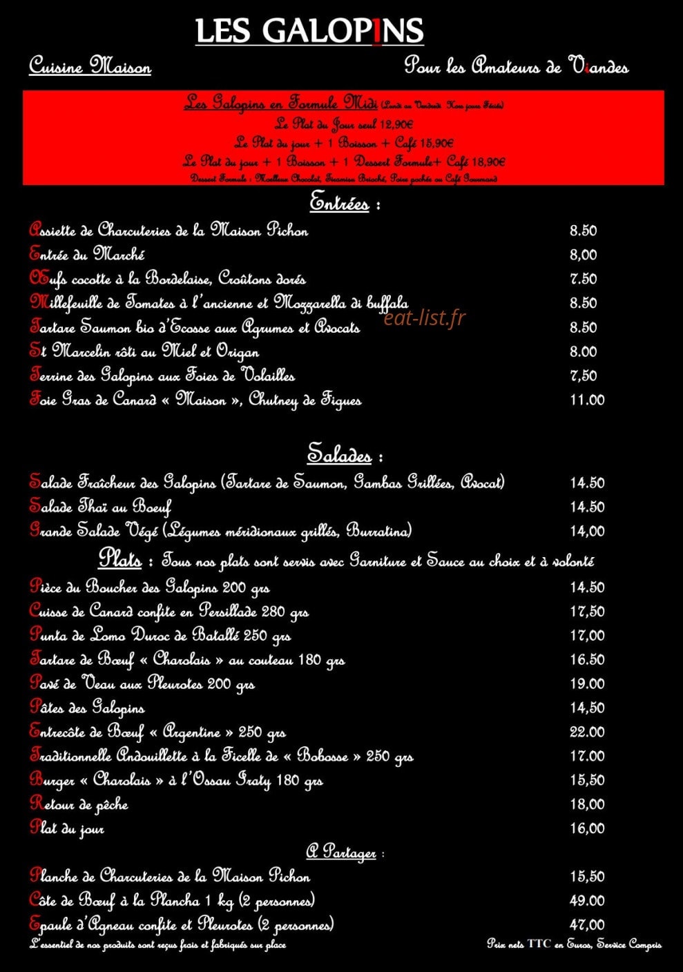 Les Galopins — carte page 3