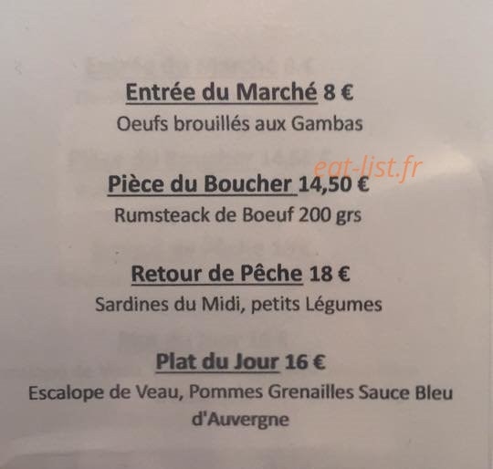 Les Galopins — carte page 1
