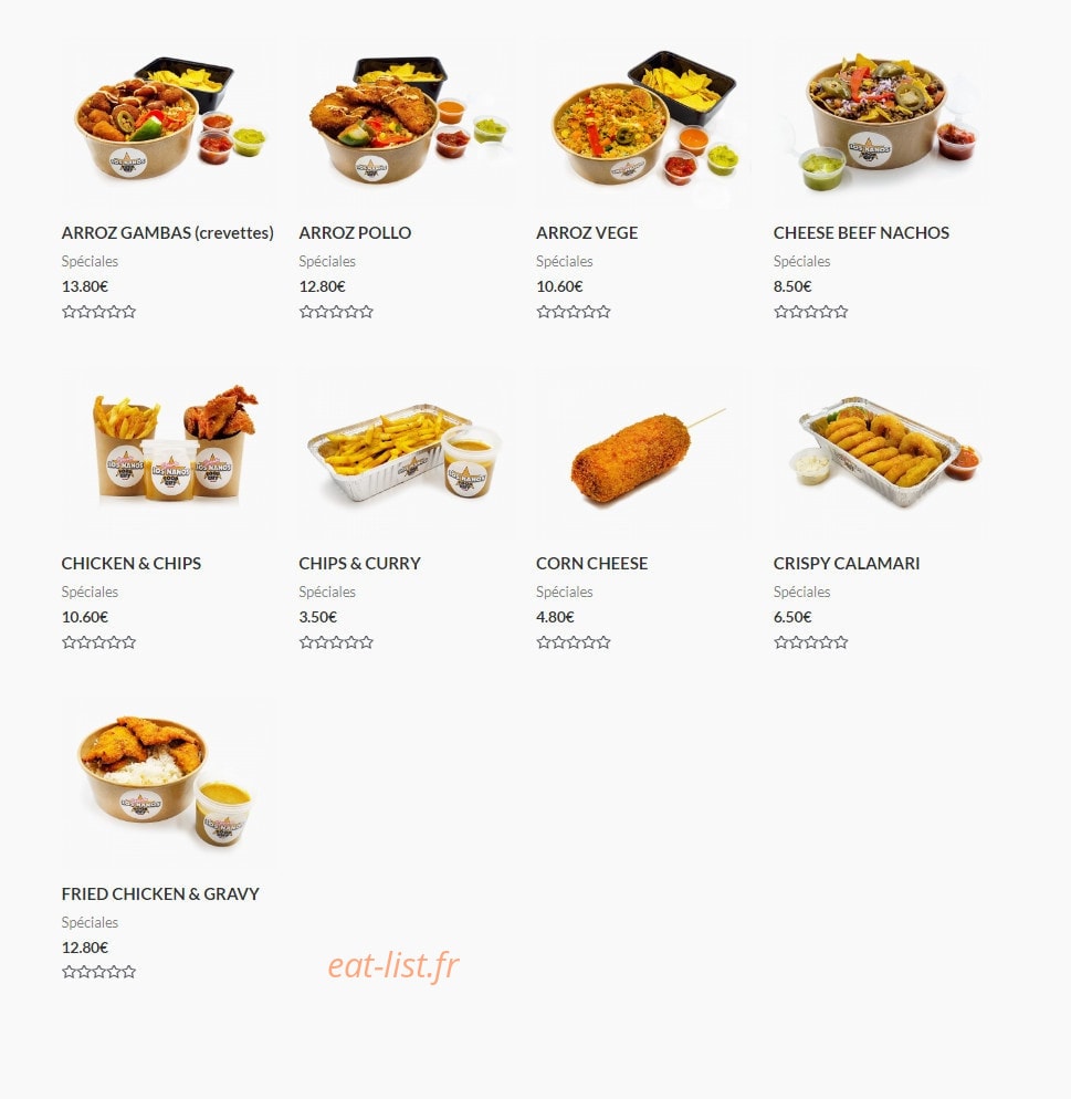 Los Nanos — carte page 3