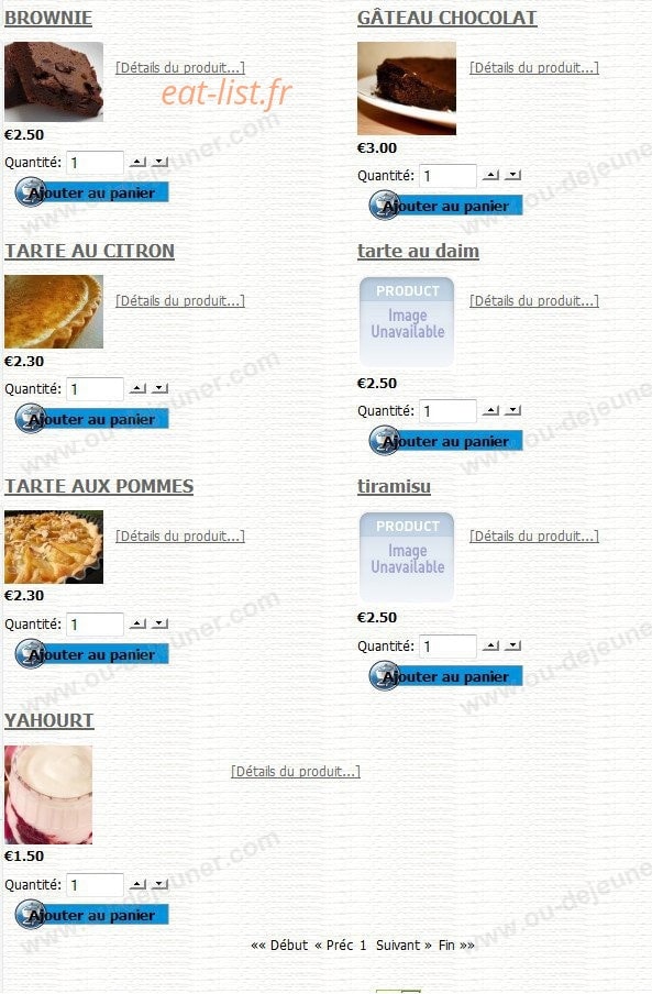 Pizza Pronto — carte page 5
