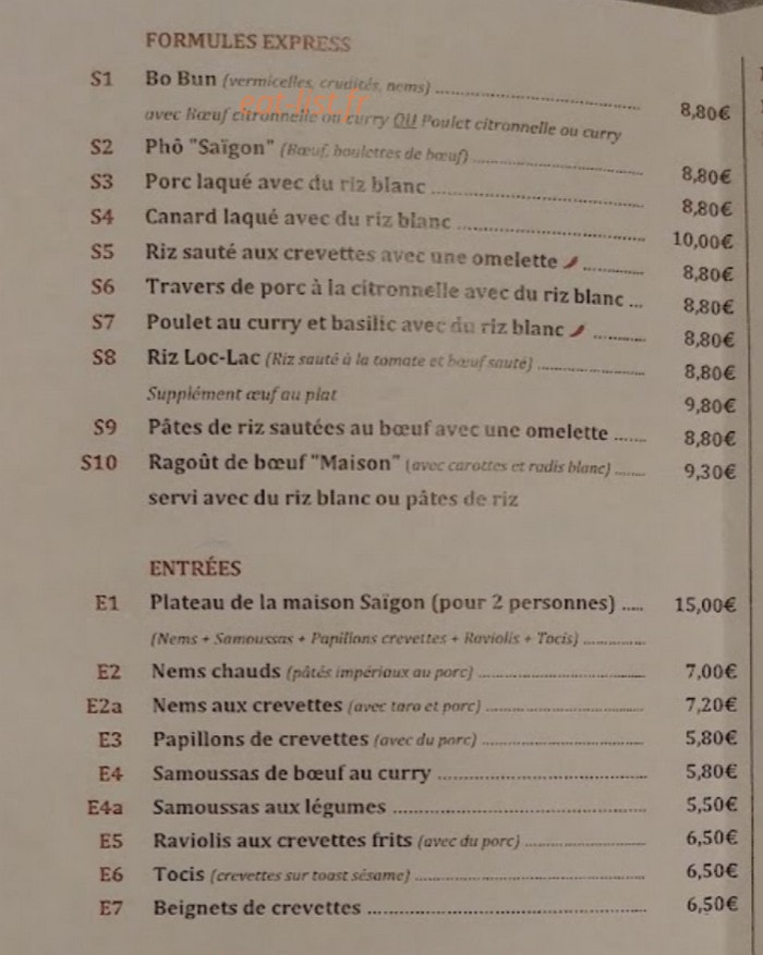 Saigon — carte page 1