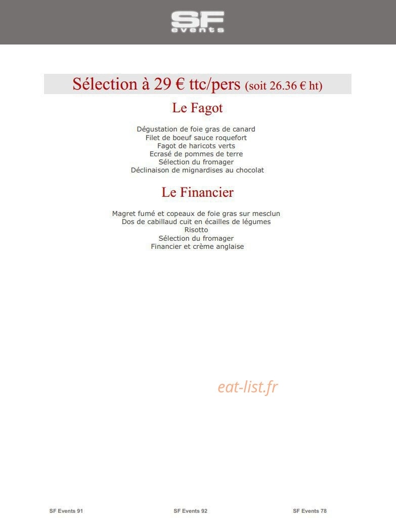 SF Events — carte page 5