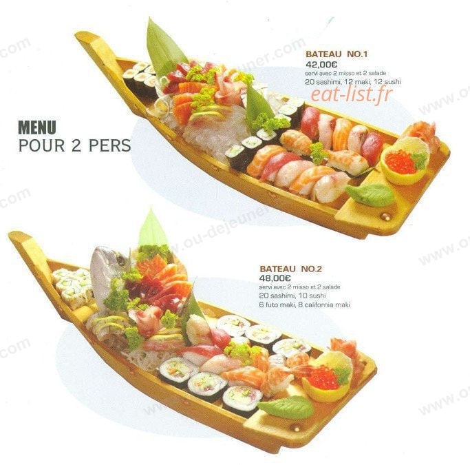 Sushi antony — carte page 7