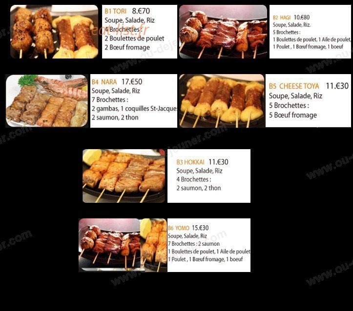Sushi Antony — carte page 2