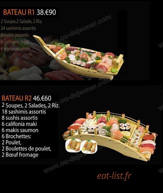 Sushi Antony — carte page 7