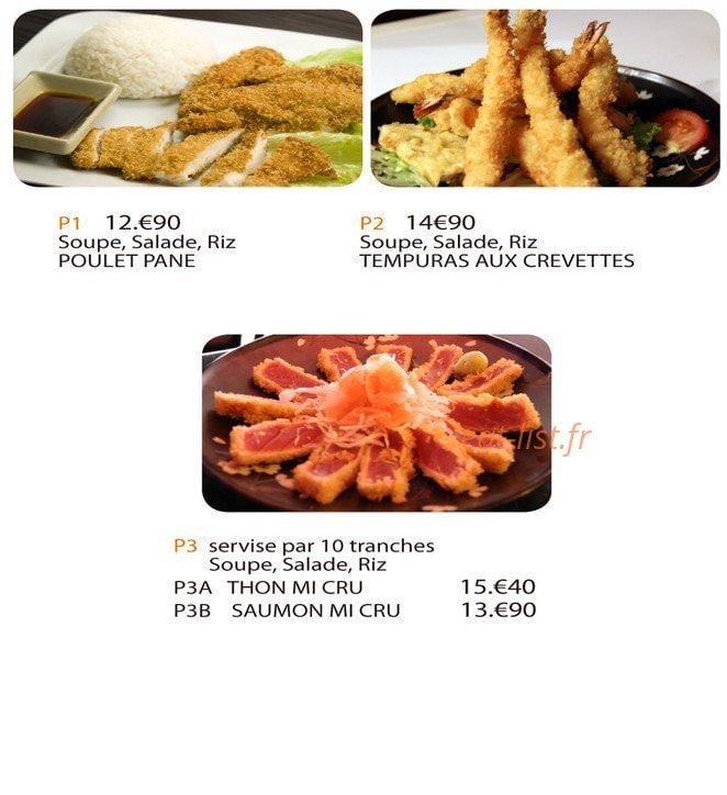 Sushi Antony — carte page 6